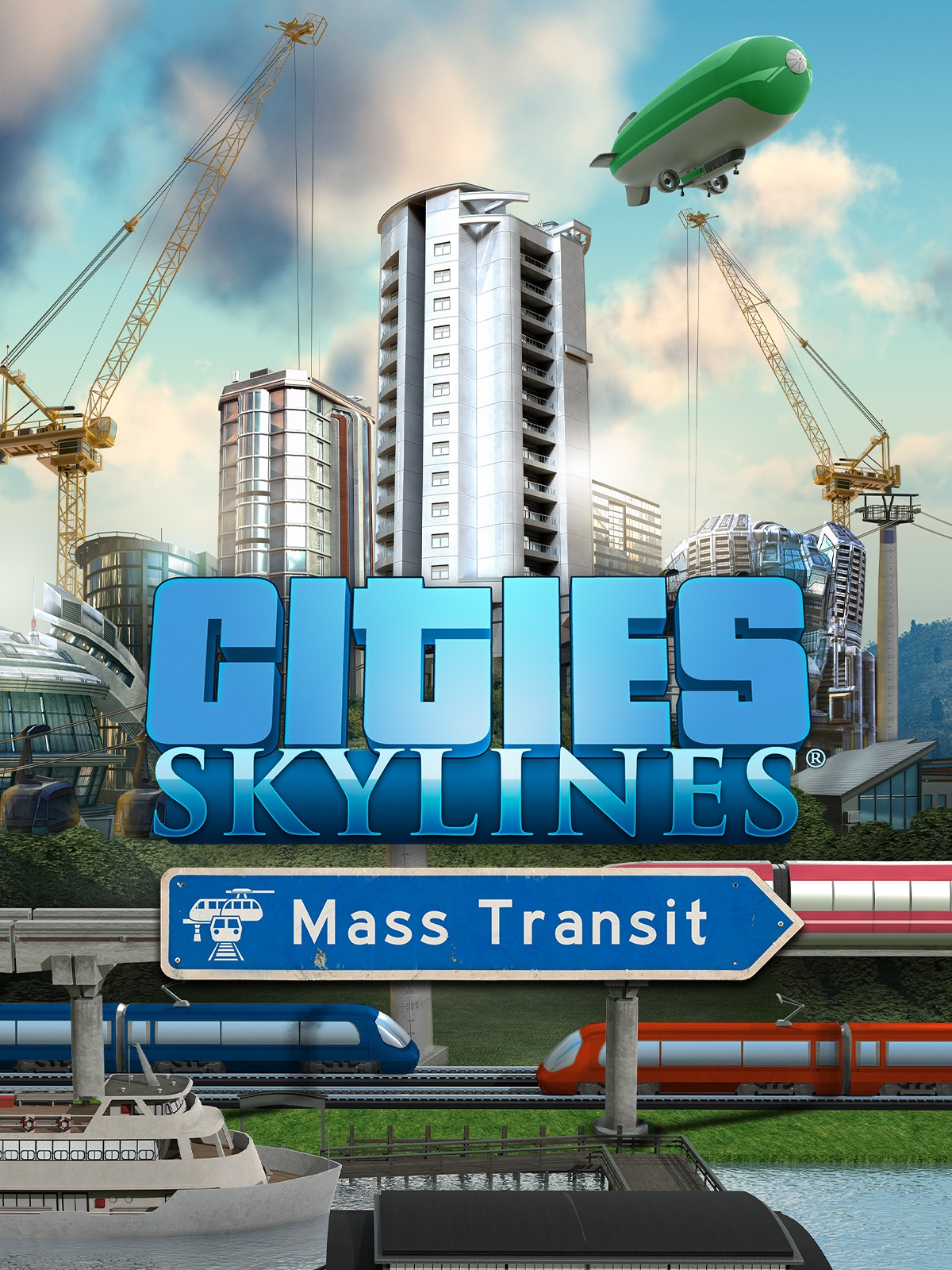 Cities: Skylines – Mass Transit DLC Steam (Digital Download)