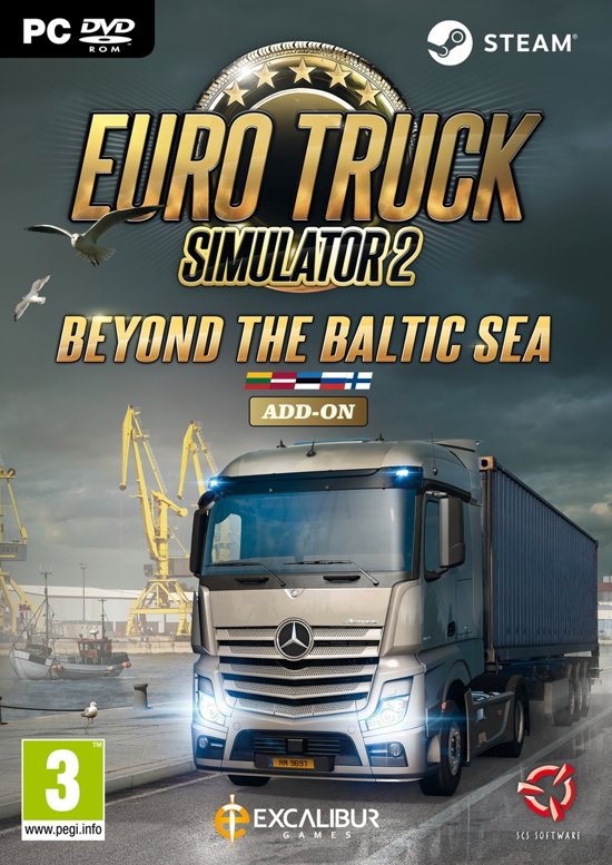Euro Truck Simulator 2 – Beyond the Baltic Sea DLC Steam (Digital Download)