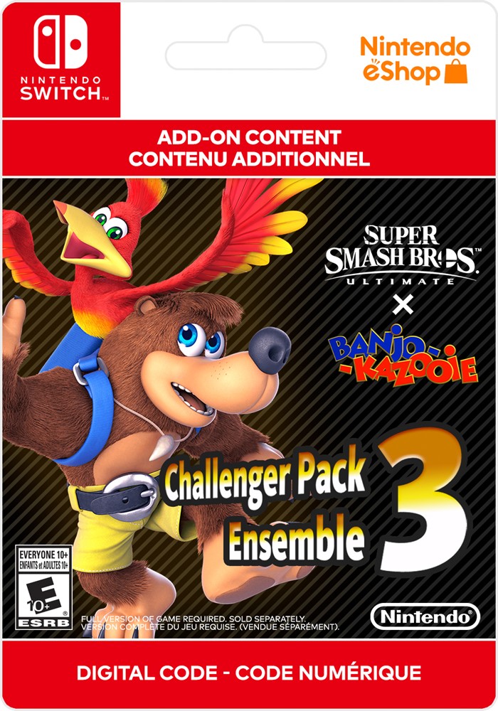 Super Smash Bros. Ultimate – CHALLENGER PACK 3 DLC EU Nintendo Switch (Digital Download)