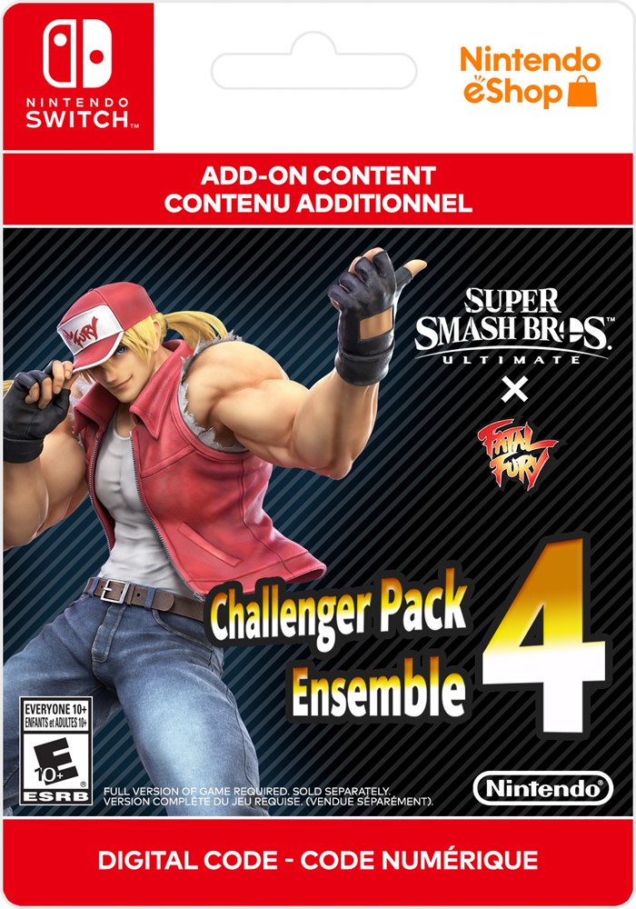 Super Smash Bros. Ultimate – CHALLENGER PACK 4 DLC EU Nintendo Switch (Digital Download)