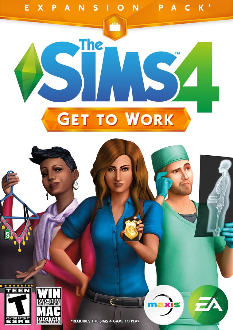 The Sims 4 – Get to Work (PC & Mac) – Origin DLC