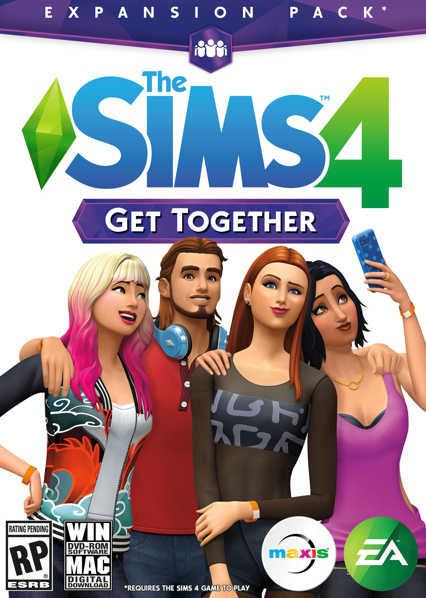 The Sims 4 – Get Together (PC & Mac) – Origin DLC